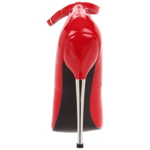 Rosso Vernice 16 cm DAGGER-12 Scarpe Dcollet Tacco Stiletto