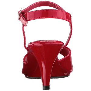 Rosso Vernice 8 cm BELLE-309 Sandali Donna con Tacco