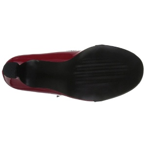 Rosso Verniciata 7,5 cm JENNA-06 grandi taglie scarpe dcollet