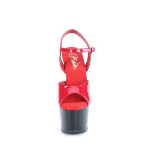 Rosso plateau 18 cm ADORE-709 tacco alto pleaser