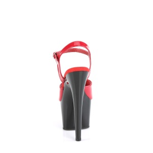 Rosso plateau 18 cm ADORE-709 tacco alto pleaser