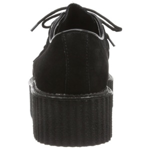 Scamosciata 5 cm CREEPER-402S Scarpe Creepers da Uomo Plateau