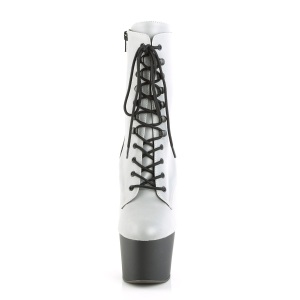 Silver 18 cm ADORE-1020REFL Exotic stripper ankle boots
