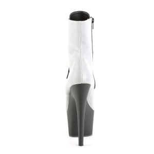 Silver 18 cm ADORE-1020REFL Exotic stripper ankle boots