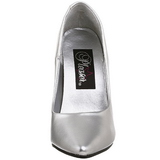 Silver Matte 13 cm SEDUCE-420 pointed toe pumps high heels
