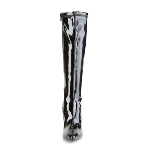 Stivali in vernice 13 cm CLASSIQUE-2000 stivali tacchi a spillo con punta