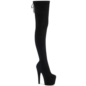 Stretch suede 18 cm ADORE-3008 Stivali alti e sopra al ginocchio