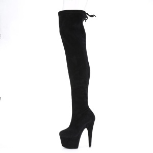 Stretch suede 18 cm ADORE-3008 Stivali alti e sopra al ginocchio