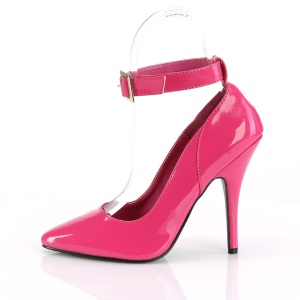 Tacchi alti pink 13 cm SEDUCE-431 tacchi decolt cinturino alla caviglia