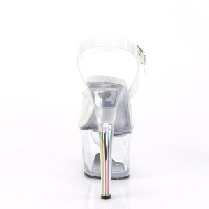 Tacco alto Ologramma 18 cm SKY-308N JELLY-LIKE materiale elasticizzato tacco alto plateau