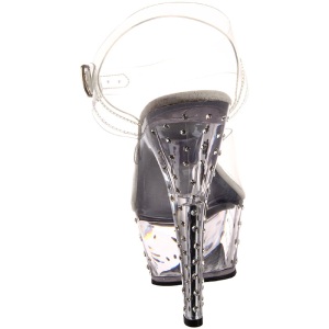 Transparent 15 cm STARDUST-608 Womens Shoes with High Heels