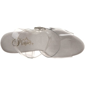 Transparent 19 cm TABOO-708 High Heels Platform