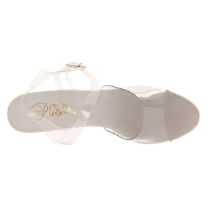 Trasparente 10 cm CARESS-408 Sandali Donna con Tacco
