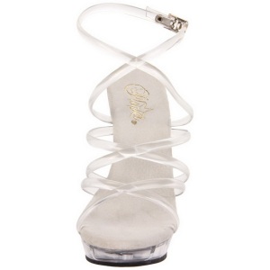 Trasparente 13 cm LIP-106 Platform Scarpe Tacchi Alti