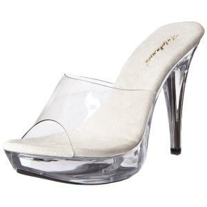 Trasparente 14 cm COCKTAIL-501 Plateau Mules Scarpe