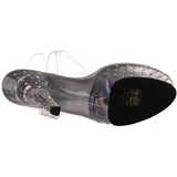 Trasparente 15 cm STARDUST-608 Scarpe da donna con tacco altissime