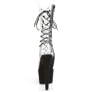 Trasparente 18 cm ADORE-700-60FS stivali tacco piattaforma exotic pole