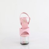 Trasparente plateau 18 cm ADORE-709HT Rosa sandali tacchi alti donna