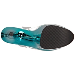 Turchese 20 cm FLAMINGO-808 Cromo Plateau Tacchi Alti