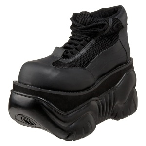 Vegan 10,5 cm BOXER-01 demonia shoes - unisex platform shoes
