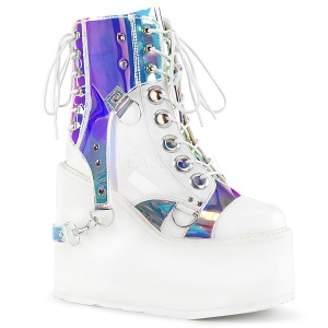 Vegan 14 cm SWING-115 lolita ankle boots wedge platform