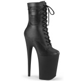 Vegan 23 cm INFINITY-1020PK extrem platform high heels ankle boots