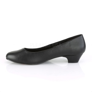 Vegan 3 cm GWEN-01 pumps for mens and drag queens in black