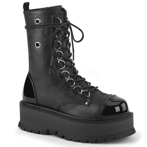 Vegan 5 cm SLACKER-150 demonia ankle boots platform