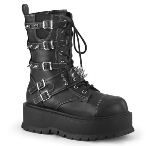 Vegan 5 cm SLACKER-165 cyberpunk platform boots