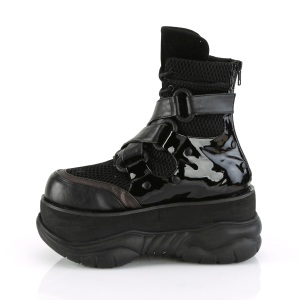 Vegan 7,5 cm NEPTUNE-126 demonia booties - unisex cyberpunk booties