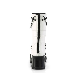 Vegan 7 cm Demonia BRATTY-120-2 chunky heel platform boots