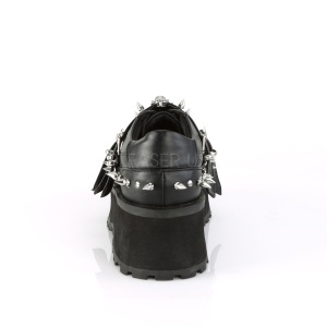 Vegan 7 cm GRAVEDIGGER-03 Scarpe Gotico da Uomo Plateau