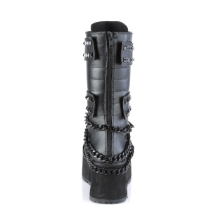 Vegan 8,5 cm TRASHVILLE-138 demonia boots - unisex platform boots