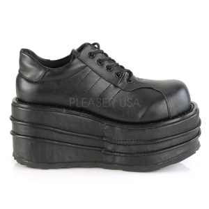 Vegan 9 cm TEMPO-08 Platform Mens Gothic Shoes