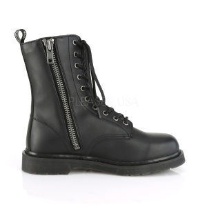 Vegan BOLT-200 demonia ankle boots - unisex combat boots