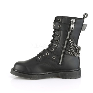 Vegan BOLT-250 demonia ankle boots - unisex combat boots