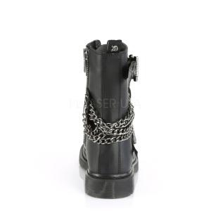Vegan BOLT-250 demonia ankle boots - unisex combat boots
