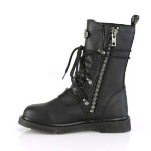 Vegan BOLT-265 demonia ankle boots - unisex combat boots