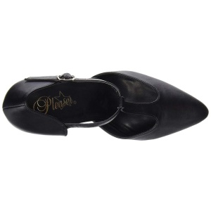 Vegano 10 cm VANITY-415 scarpe dcollet cinturino a t nere