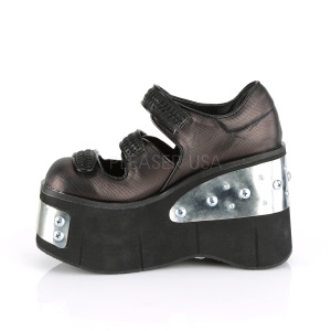 Vegano 11,5 cm DemoniaCult KERA-13 lolita scarpe plateau