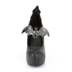 Vegano 13 cm DEMON-18 gothic scarpe dcollet con plateau nascosto