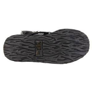 Vegano 14 cm SWING-815 stivali alternative con la suola spessa e fibbie neri