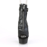 Vegano 15 cm DELIGHT-1035 Stivali alla caviglia punta aperta