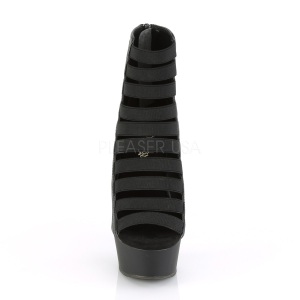 Vegano 15 cm DELIGHT-600-13 Stivali alla caviglia punta aperta