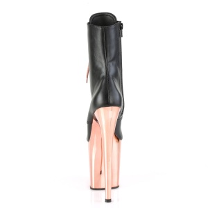 Vegano 20 cm FLAMINGO-1020 Stivaletti da donna plateau cromo dorato