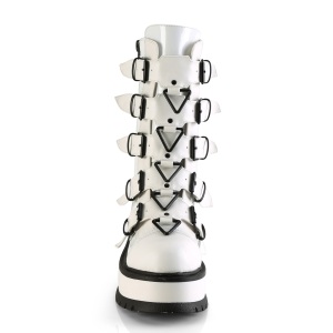 Vegano 5 cm SLACKER-160-2 stivali cyberpunk con plateau