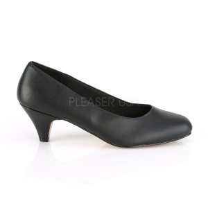 Vegano 6 cm FEFE-01 scarpe dcollet da uomo nere