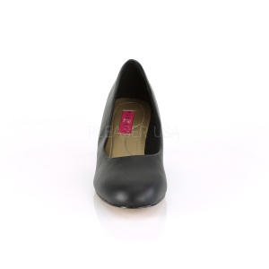 Vegano 6 cm FEFE-01 scarpe dcollet da uomo nere