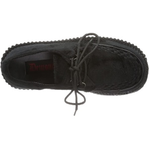 Vegano 7,5 cm CREEPER-202 rockabilly scarpe creepers donna