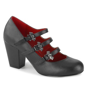 Vegano 8 cm VIVIKA-38-2 scarpe dcollet maryjane ali di pipistrello